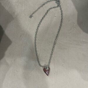 Swarovski heart necklace